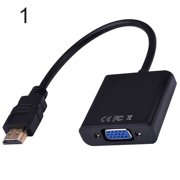 ZEUS 1080P Male to VGA Female Video Converter Adapter Cable for PC DVD HDTV TV