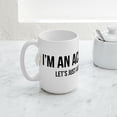thumbnail image 5 of CafePress - I'm An Accountant Let's J - 15 oz Ceramic Large White Novelty Mug, 5 of 6