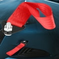 thumbnail image 3 of Correa de remolque universal de alta resistencia para coche de carreras, cuerda de remolque para parachoques delantero y trasero, gancho de remolque rojo, 3 of 14
