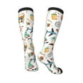 thumbnail image 4 of Balery Travel1 Fun Novelty Socks Men'S Women'S Crew Socks Funny Crazy Novelty Socks Quirky And Cool Socks, 4 of 9