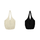 thumbnail image 1 of Bolso Mano Ganchillo para Mujer Tejido A La Playa Malla Verano () Blanco, 1 of 6