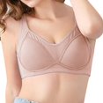 thumbnail image 4 of Gymayou Women's Wireless Bra Thin Cup Smooth Adjustment Bra for B Cup Comfort Bra Size 40, 4 of 4