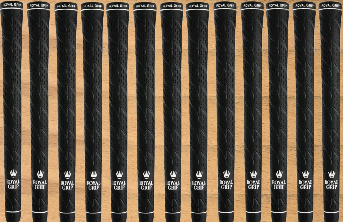Royal LinkTech Golf Club Grip Replacement 60 Round Oversize Black