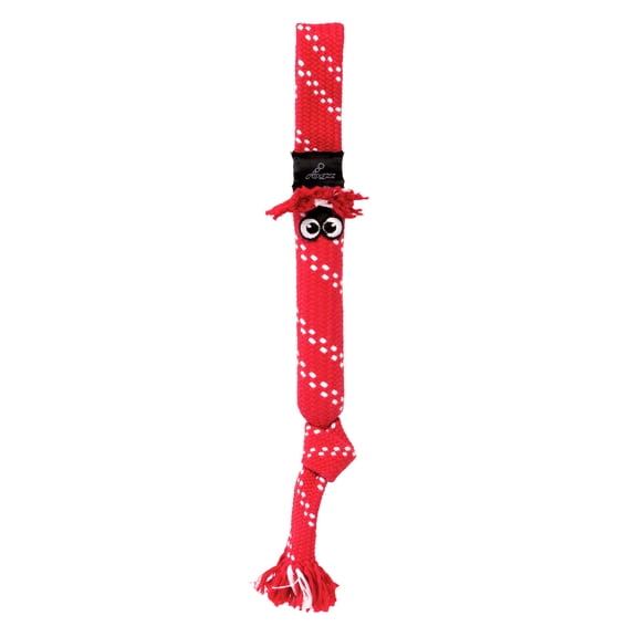 KONG® Scrubz by ROGZ® Rope Dog Toy, Red, Large