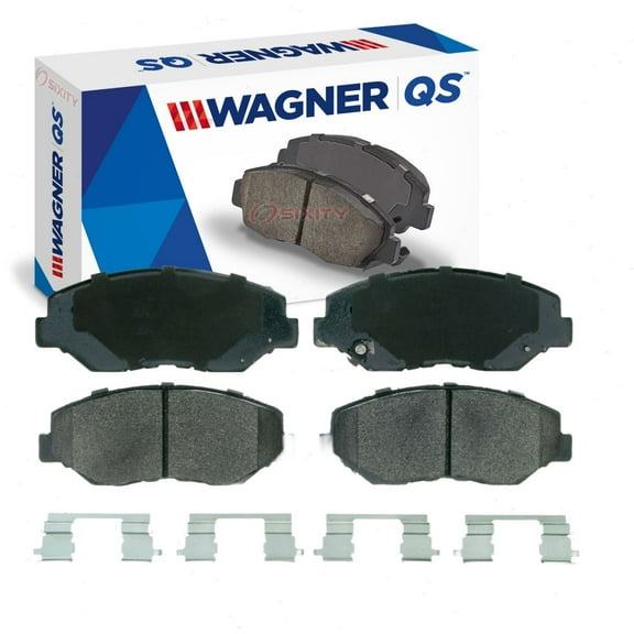 Wagner Front QS Disc Brake Pad Set compatible with Honda Accord 2.4L 3.0L L4 V6 2005-2017
