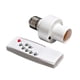 thumbnail image 1 of 1/3 Set E27 Base Lamp Holder Light Switches Remote Control Light Socket Wireless Light Bulbs Socket Switches with Timer, 1 of 5