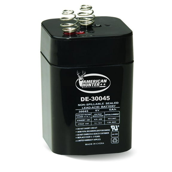 PowerStar DE-30045 5 Ah Power Battery for Flashlights