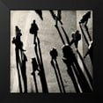 thumbnail image 2 of English, Paul 12x12 Black Modern Framed Museum Art Print Titled - Pedestrian I, 2 of 5
