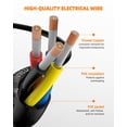 thumbnail image 2 of Cable eléctrico CONEPY, calibre 18, 4 conductores, 18 AWG (30 m), 2 of 7