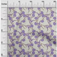 thumbnail image 2 of oneOone Rayon Light Gray Fabric Floral Botanical Craft Projects Decor Fabric Printed By The Yard 56 Inch Wide, 2 of 4