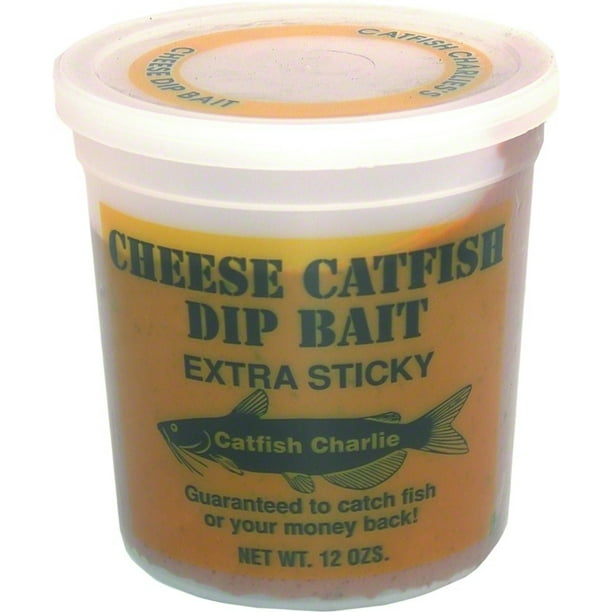 Catfish Charlie LD1212 Dip Bait Cheese 12oz