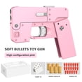 thumbnail image 4 of Modelo de teléfono plegable Pistola de balas blandas 2 Pistola de ráfaga (configuración rosa alta) Ehuebsd libre de BPA, 4 of 9