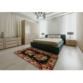 thumbnail image 4 of Ahgly Company Indoor Rectangle Abstract Light Brown Medallion Area Rugs, 8' x 12', 4 of 6
