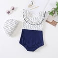 thumbnail image 5 of Gerichy Toddler Girl Swimsuit,Girls Bathing Suit Toddler Girls Short Sleeve Stripe Printing Beach Bathing Suit Girls Swimwear Swimsuit, 5 of 6