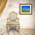 thumbnail image 3 of Gulin, Sylvia 32x26 Gold Ornate Wood Framed with Double Matting Museum Art Print Titled - USA-Washington State-Palouse and field of red poppies, 3 of 4
