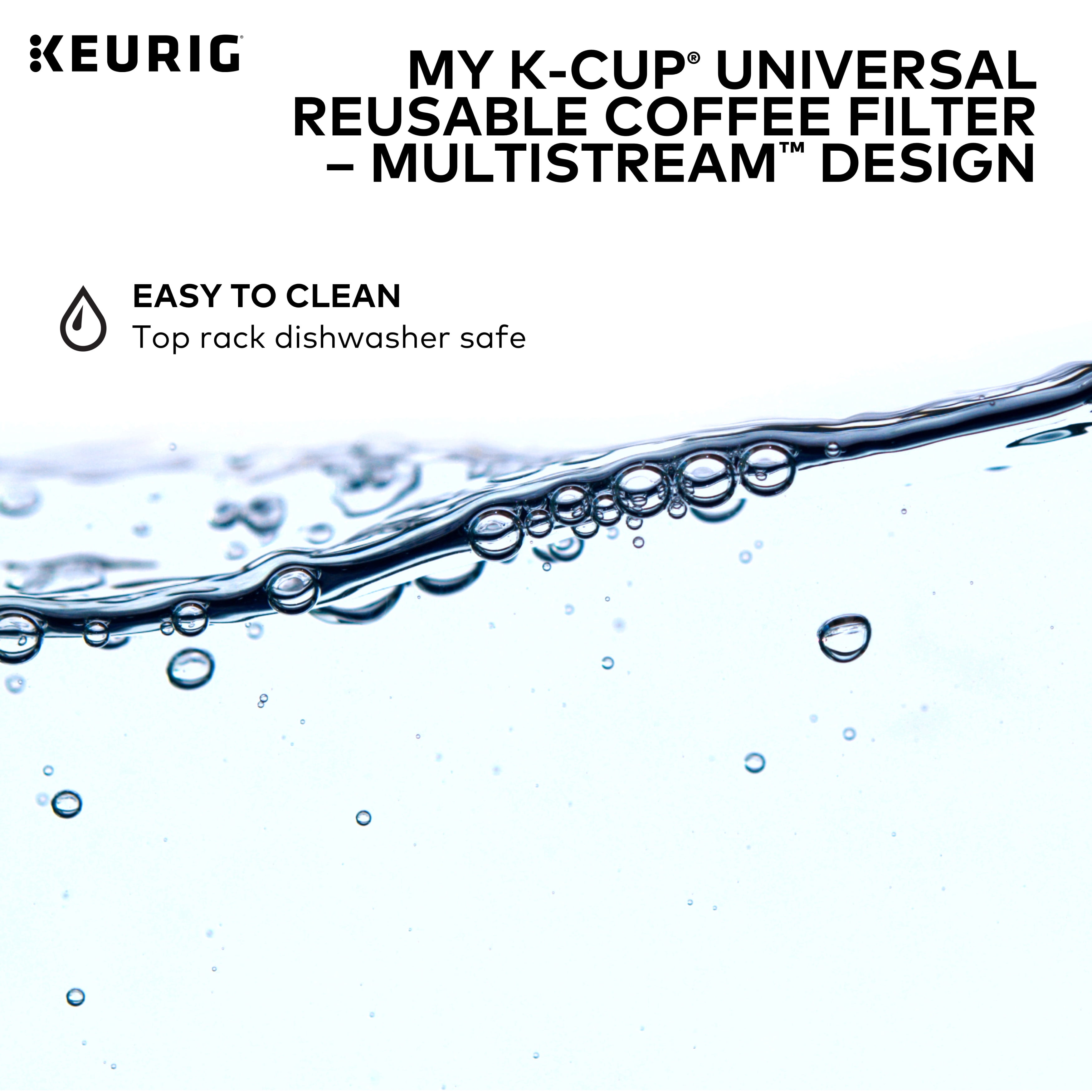 Keurig My K-Cup Coffee Filter, Reusable, Universal