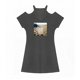 thumbnail image 1 of Vestido de mujer con hombros descubiertos, vestido clásico de verano de una línea para vacaciones en la playa M, 1 of 7