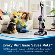 BISSELL Power Force Helix Pet Deluxe Bagless Upright Vacuum with Live Wand 3334