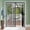 Fiberglass-Black-Fit Door 48" Wide x 80" High, variant on Polyester-Black Magnetic Screen Door Fit Door 72" Wide x 96" High