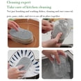 thumbnail image 4 of 2026 New Cleaning Sponges Eraser, Multi-Functional Eraser Sponge for Kitchen and Bathroom, Shower & Tub Scrubber Sponge for Floor and Home Cleaning (Grey, 3 Pcs), 4 of 9