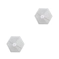 thumbnail image 3 of Matsuzay Hexagon Embossing Dies Stencil Metal Scrapbooking Embossed Card Template for Photo Album Frame Stamps Tools Craft 2piezas, 3 of 6