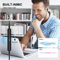 thumbnail image 3 of Hootek USB C Headphone, USB C Plug in Headphonesfits for Samsung Galaxy Android, Wired Earbuds in-Ear Type C Earphone with Microphone Volume Control Bass Stereo Noise Canceling fits for iPhone 16/15, 3 of 7