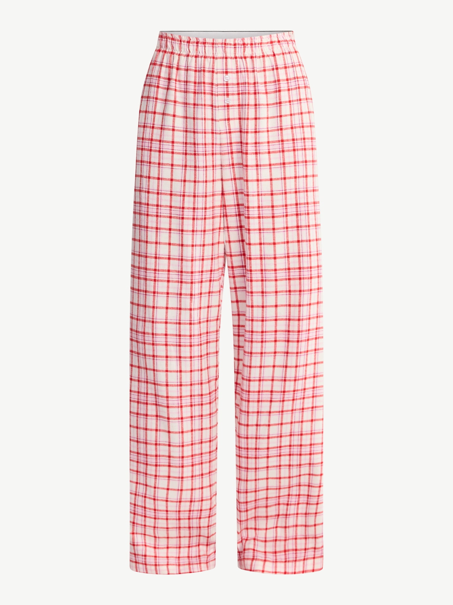 No Boundaries Sleepwear Cotton Boxer Pants, 31'' Inseam, Women’s