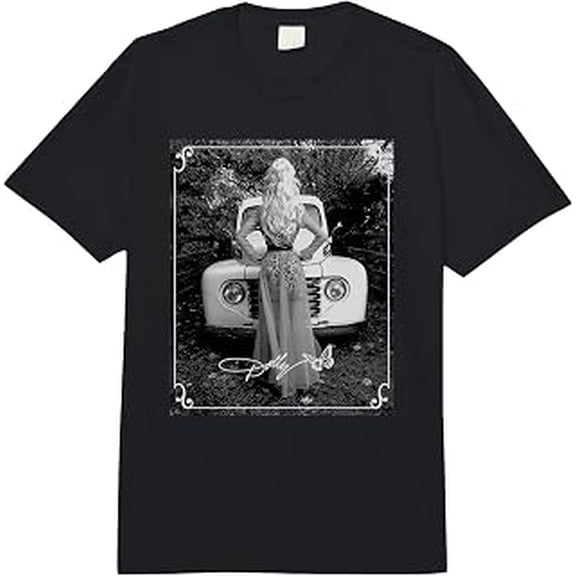 Dolly Vintage Truck Country Music Graphic T-Shirt