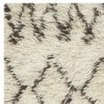 thumbnail image 4 of Safavieh Casablanca Contemporary Hand-Knotted Wool Runner Rug-Color:Ivory / Brown,Shape:Runner,Size:2'-3" X 10', 4 of 6