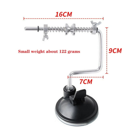Fishing Line Spooler, Aluminum Alloy Portable Free Adjustable Fishing Line Winder Eliminate Rope Kinks, Easy Take-up Machine For Spinning Reel Casting Reel Line Winding