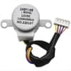 thumbnail image 3 of Motor Paso A Paso 28BYJ48 de 12 V CC para Acondicionados y Máquinas Colgantes de Gran Tamaño. Alta Precisión. Motor de Guía de Aire con Aspas Oscilantes., 3 of 5