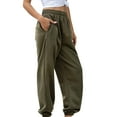 thumbnail image 3 of Pantalons de Jogging Taille Haute pour Femmes, Pantalons de Sport Amples, 3 of 6