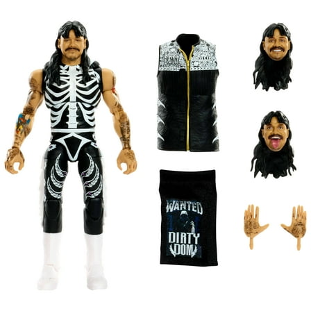 WWE Ultimate Edition "Dirty" Dominik Mysterio Action Figure & Accessories Set, 6-inch Collectible