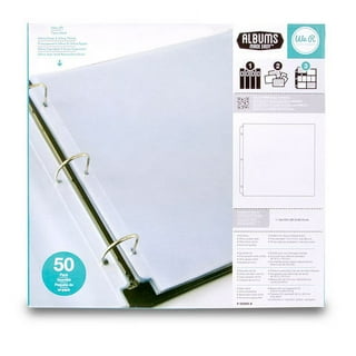 We R Memory Keepers Page Protectors-50pk (12x12 Ring) : Office  Products