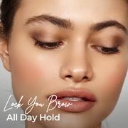 SACE LADY 24H Lock Eyebrow Gel, Waterproof Brow Gel Brown with Built-in Brush, Long-Lasting Natural Pigmented Eye Makeup for Women 0.2Fl Oz