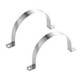 thumbnail image 5 of yuksok Collier de Serrage en Acier Inoxydable à Deux Trous Clips de Fixation Valves Raccords 2 Pcs, 5 of 5