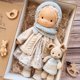 thumbnail image 4 of Juguete Peluche Dibujos Animados Mini Muñecos Pulgar Navidad Coleccionando para, 4 of 8
