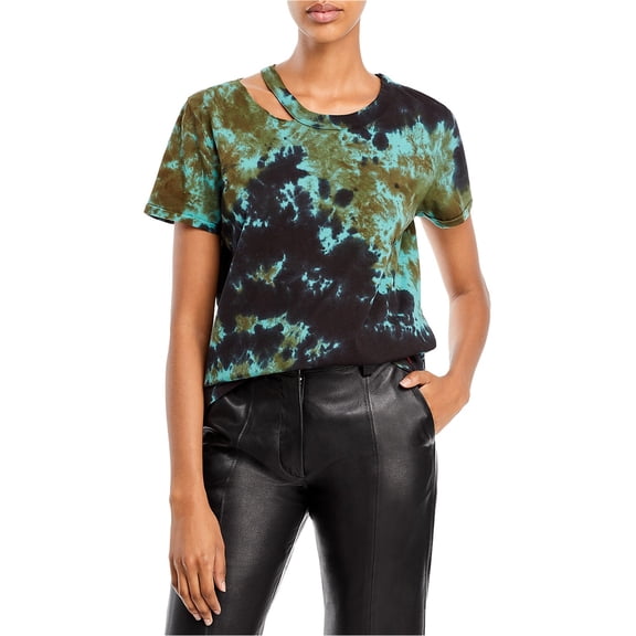 n:philanthropy Womens Zander Tie-Dye Graphic T-Shirt, Multicoloured, Small