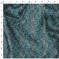 thumbnail image 4 of Soimoi Moss Georgette Fabric Floral & Paisley Print Fabric by The Yard 42 Inch Wide, 4 of 5