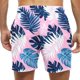 thumbnail image 4 of Kakii Men's Swim Trunks Hawaiian Bathing Mesh Lining Suit Swimsuits Beach Shorts with Pockets, 4 of 6