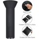 thumbnail image 3 of Cubiertas para calentador de patio con cremallera y bolsa de almacenamiento, impermeables, antipolvo, a prueba de viento, luz solar, nieve, negro, 89 pulgadas de altura x 33 cúpula x 19 base esquí esquí Gafas de esquí, 3 of 5