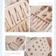 thumbnail image 3 of Caja de joyería de viaje multifuncional, caja de almacenamiento de joyería Simple para mujer, anillos de viaje, almacenamiento de collares y pendientes, 3 of 5