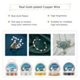 thumbnail image 3 of 1Roll 28 Gauge Silver Copper Wire 328 Feet Jewelry Craft Wire Tarnish Resistant Coil Wire Thin Wire for Crafts Beading Jewelry Making Gardening, 3 of 9