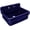Sapphire Blue, variant on Old Fashioned Country Fireclay Utility Sink with High Backsplash