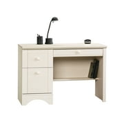 Sauder Harbor View Computer Desk, Antiqued White Finish