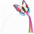 thumbnail image 3 of Juguetes para gatos, ejercicio divertido, juguetes giratorios para gatitos con aleteo eléctrico, Teaser para gatos con reemplazo de mariposa, 3 of 5
