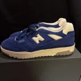 thumbnail image 1 of New Balance 550 Sneakers Mens 12D Suede Pack Team Royal Lace Up Shoes BB550VNA, 1 of 6