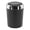 Slivery, variant on Car Ash Tray with LED Light, Ash Tray with Lid, Removable Inner Cup, ABS Outer Shell, Stainless Steel Inner Liner, Vehicle Ash Holder for Cup Holder, Travel and Daily Use (Black)