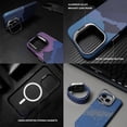 thumbnail image 2 of Funda de fibra de carbono compatible con iPhone 16 Pro/Pro Max, soporte de lente de aleación, textura ultrafina, ligera y protectora para cámara., 2 of 5