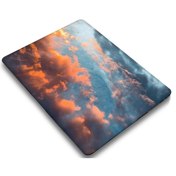 KSK KAISHEK Only for Newest MacBook Air 13 inch Case 2022 2021 2020 2019 2018 Rel. Model A2337 m1&A2179&A1932, Plastic Protective Case Hard Cover, Sky Series 1077